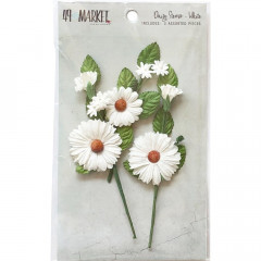 Daisy Stems - White