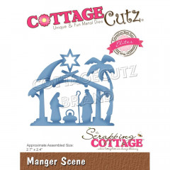 CottageCutz Elites Dies - Manger Scene