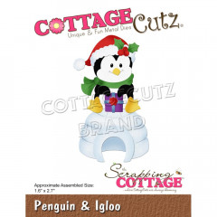 CottageCutz Dies - Penguin and Igloo