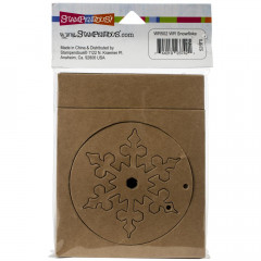 Windowrama 3D Chipboard Kit - Snowflake