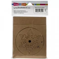 Windowrama 3D Chipboard Kit - Snowflake