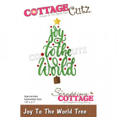 CottageCutz Dies - Joy To The World Tree