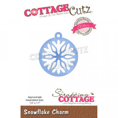 CottageCutz Elites Dies - Snowflake Charm