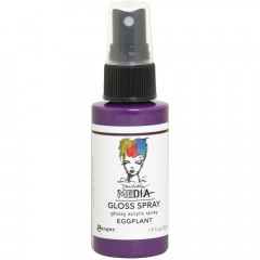 Dina Wakley Media Gloss Spray - Eggplant