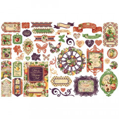 Fruit and Flora - Cardstock Die-Cut Assortment