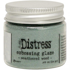 Tim Holtz Distress Embossing Glaze - Weathered Wood