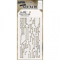 Tim Holtz Layered Stencil - Circuit