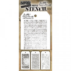 Tim Holtz Mini Layered Stencil Set 48