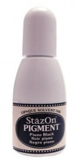 StazOn Pigment Inker - Piano Black