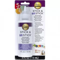 Aleenes Stick and Restick Adhesive