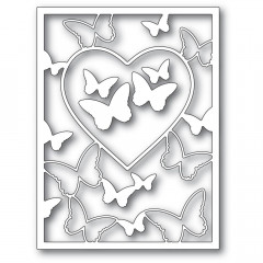 Memory Box Die - Butterfly Heart Frame