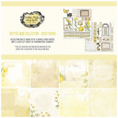 Vintage Artistry Butter 12x12 Collection Pack