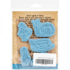 Stamping Bella Cling Stamps - Edgar And Molly Vintage Snail Set Stamping Bella Cling Stamps - Edgar And Molly Vintage Snail Set