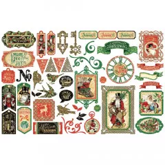 Christmas Time - Cardstock Die-Cut Assortment