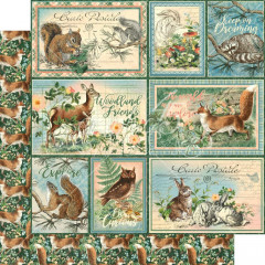 Woodland Friends Designpapier - Be Clever