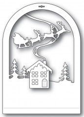 Memory Box Die - Cabin Snowglobe