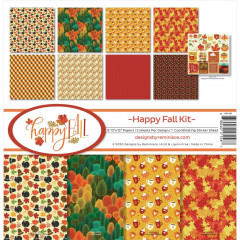 Happy Fall 12x12 Collection Kit