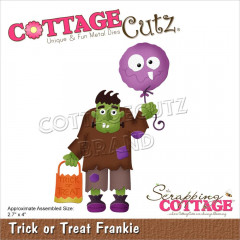 Cottage Cutz Die - Trick Or Treat Frankie