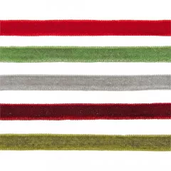 Idea-Ology Velvet Trims - Christmas