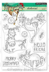 Clear Stamps - Slothmas