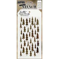 Tim Holtz Layered Stencil - Tree Lot