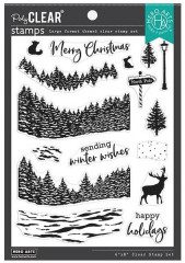 Hero Arts Clear Stamps - Winter Woods HeroScape