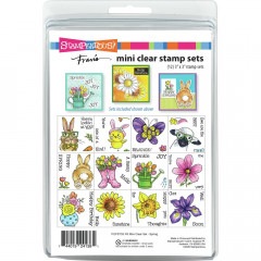 Stampendous Mini Clear Stamp Set - Spring