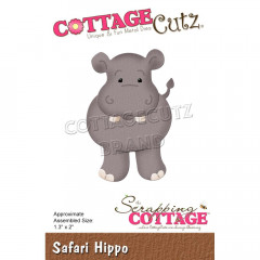 Cottage Cutz Die - Safari Hippo