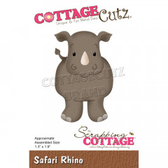 Cottage Cutz Die - Safari Rhino