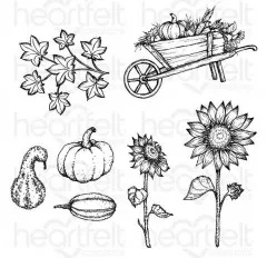 Cling Stamps - Countryside Autumn scapes