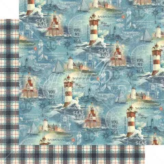 Catch Of The Day Designpapier - Ship Ahoy