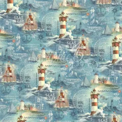 Catch Of The Day Designpapier - Ship Ahoy