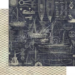 Catch Of The Day Designpapier - Anchors Aweigh