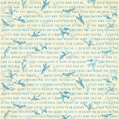 Bird Watcher Designpapier - Feather Your Nest