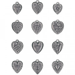 Idea-Ology Metal Adornments - Hearts