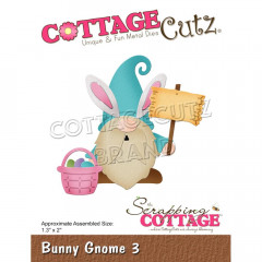 Cottage Cutz Die - Bunny Gnome 3