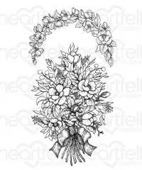 Cling Stamps - Sweet Magnolia Bouquet