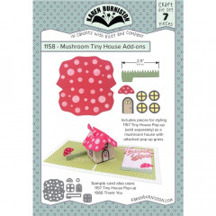 Karen Burniston Die - Mushroom Tiny House Add-On