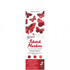 Sketch Markers Dual-Tip Alcohol Marker - Cherry