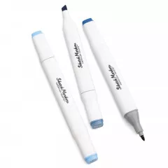 Sketch Markers Dual-Tip Alcohol Marker - Pacific