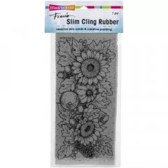 Stampendous Cling Stamps - Slim Fall Sunflowers