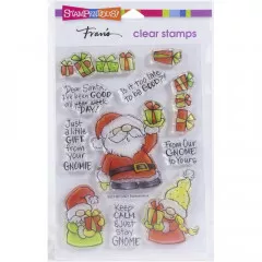 Stampendous Clear Stamps - Santa Frame