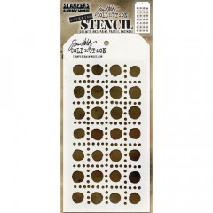 Tim Holtz Layered Stencil - Dotted Line