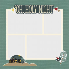 Simple Stories Oh, Holy Night 12x12 Collection Kit