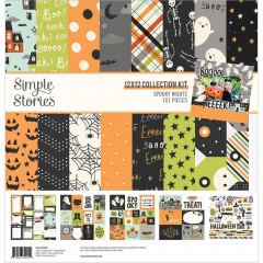 Simple Stories Spooky Nights 12x12 Collection Kit