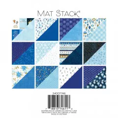 Sparkling Snow 6x6 Cardstock Mat Stack