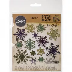 Thinlits Die by Tim Holtz - Paper snowflakes mini