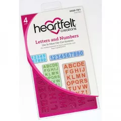 Cut and Emboss Die - Letters and Numbers Cut and Emboss Die - Letters and Numbers