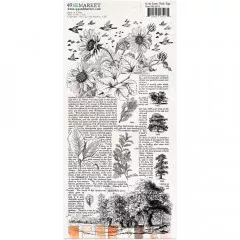 49 And Market Washi Tape - Vintage Artistry In The Leaves