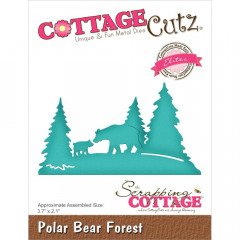 Cottage Cutz Elites Die - Polar Bear Forest